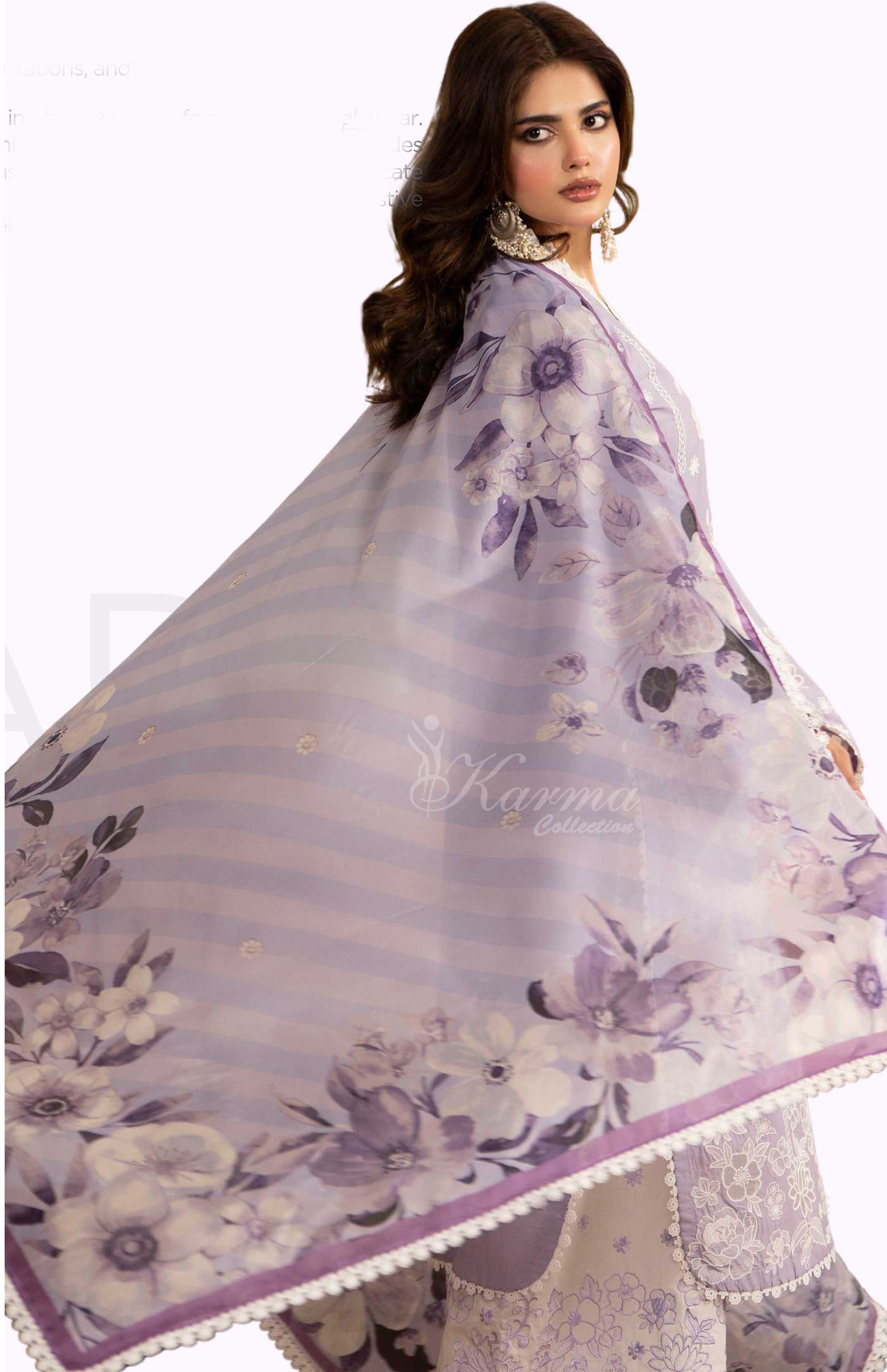 Original karma collection VOILET KC-1566 3pcs outfit