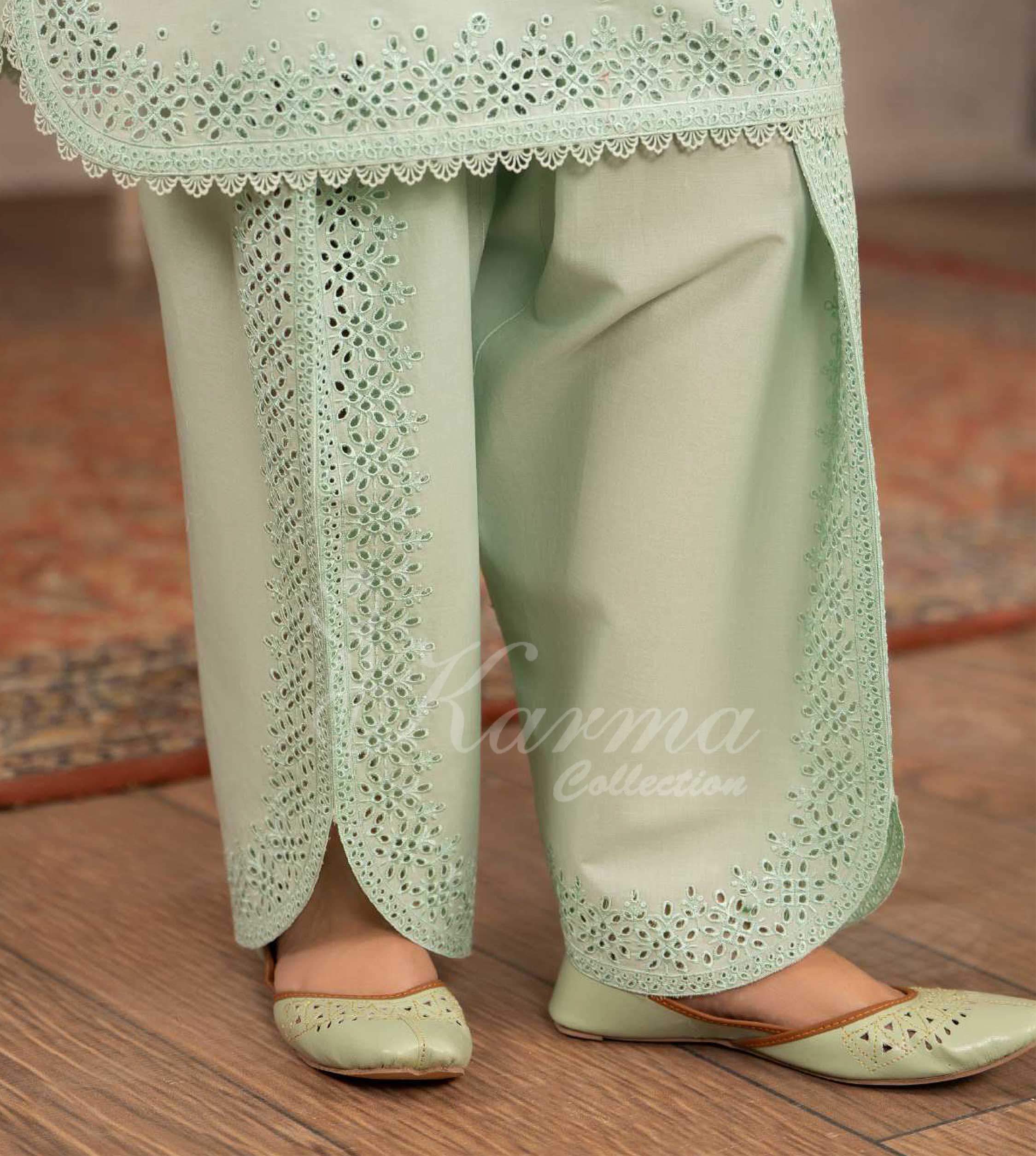 Original karma collection AQUA FLORA KC-1564 3pcs outfit
