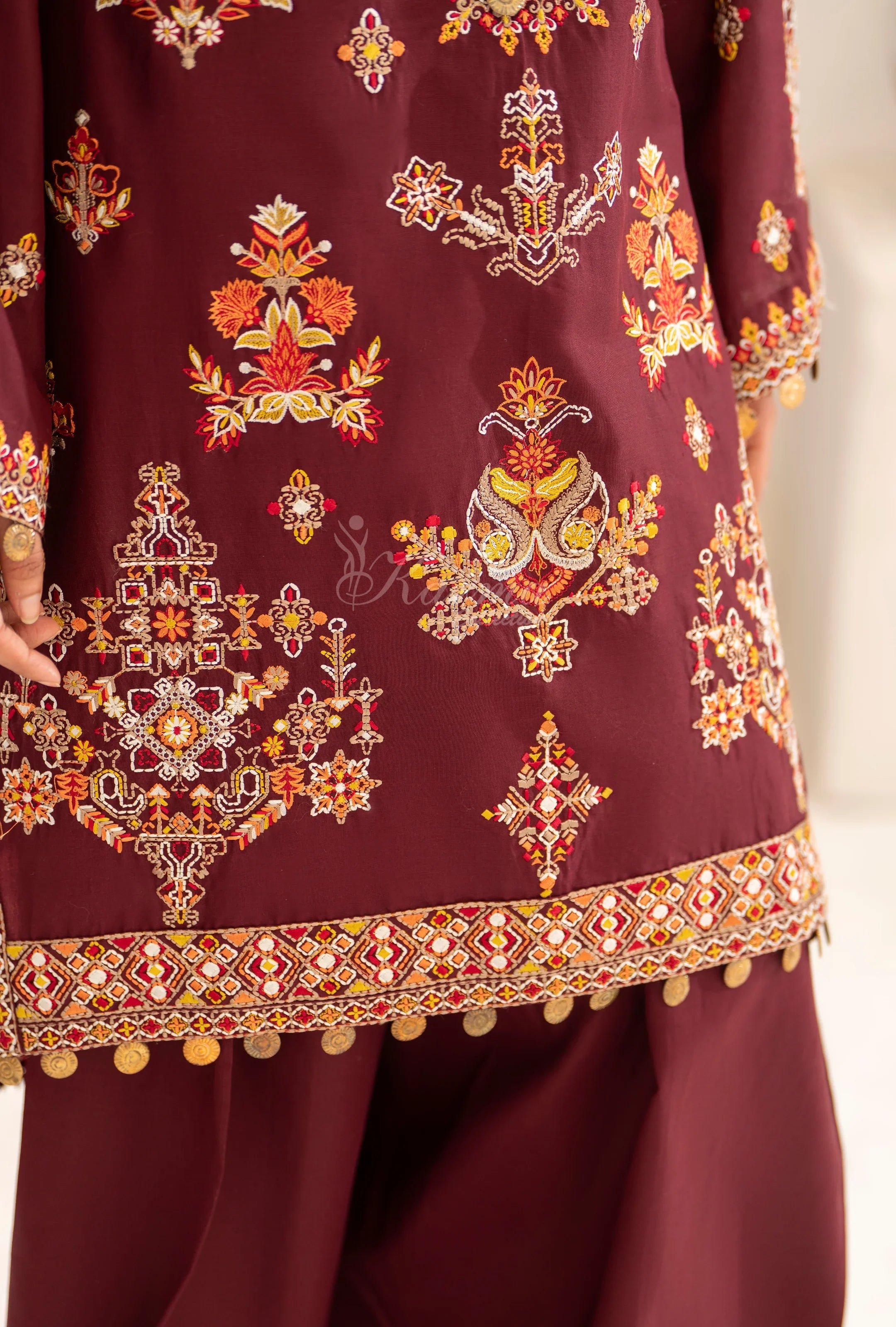 Original karma collection ROYAL BURGUNDY kc1557