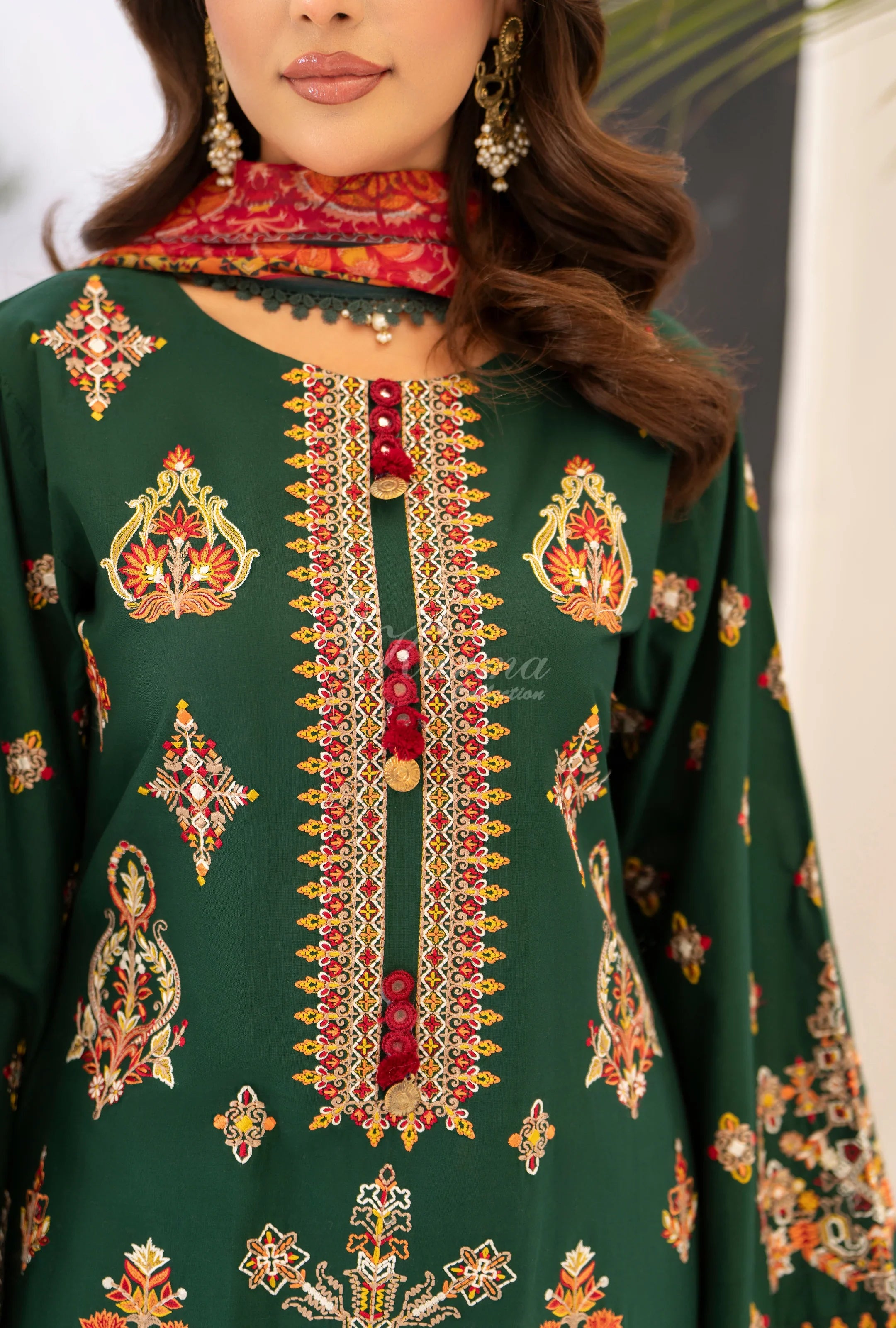 Original karma collection EVERGREEN Kc 1557 3 pc outfit