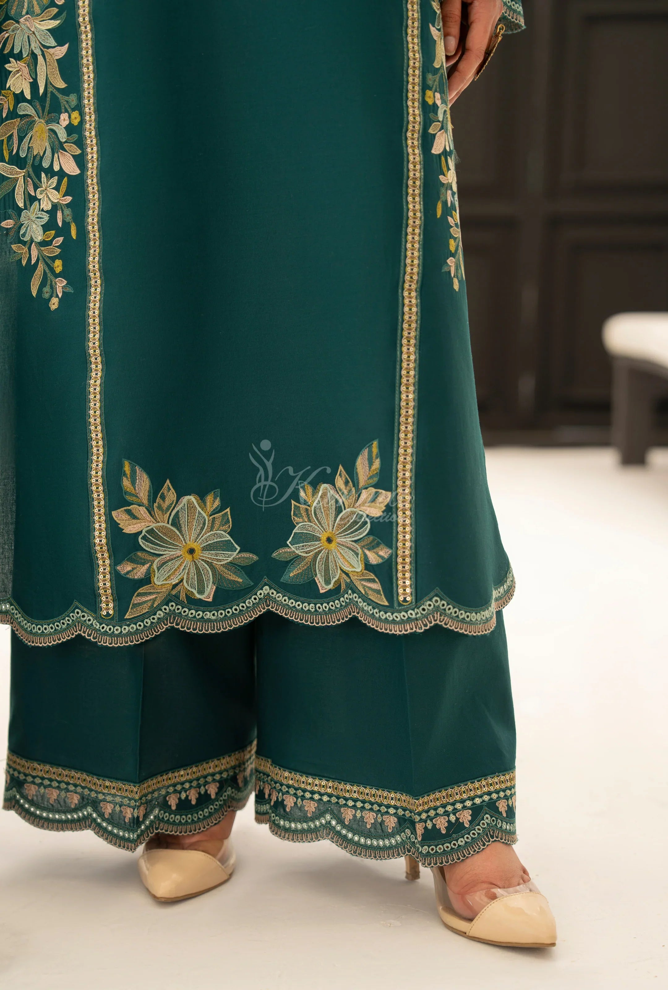 Original karma collection 3pc outfit green kc1559