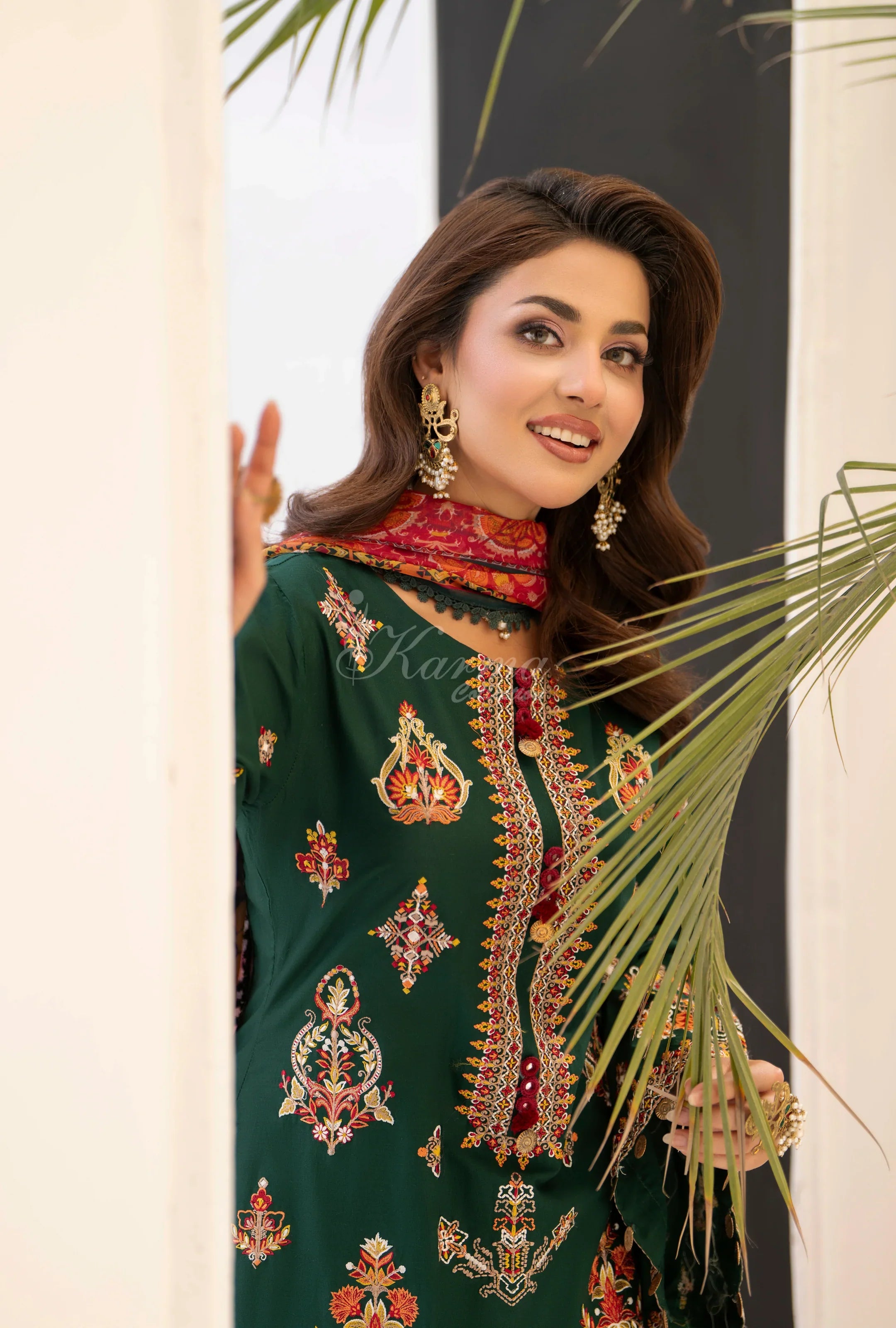 Original karma collection EVERGREEN Kc 1557 3 pc outfit