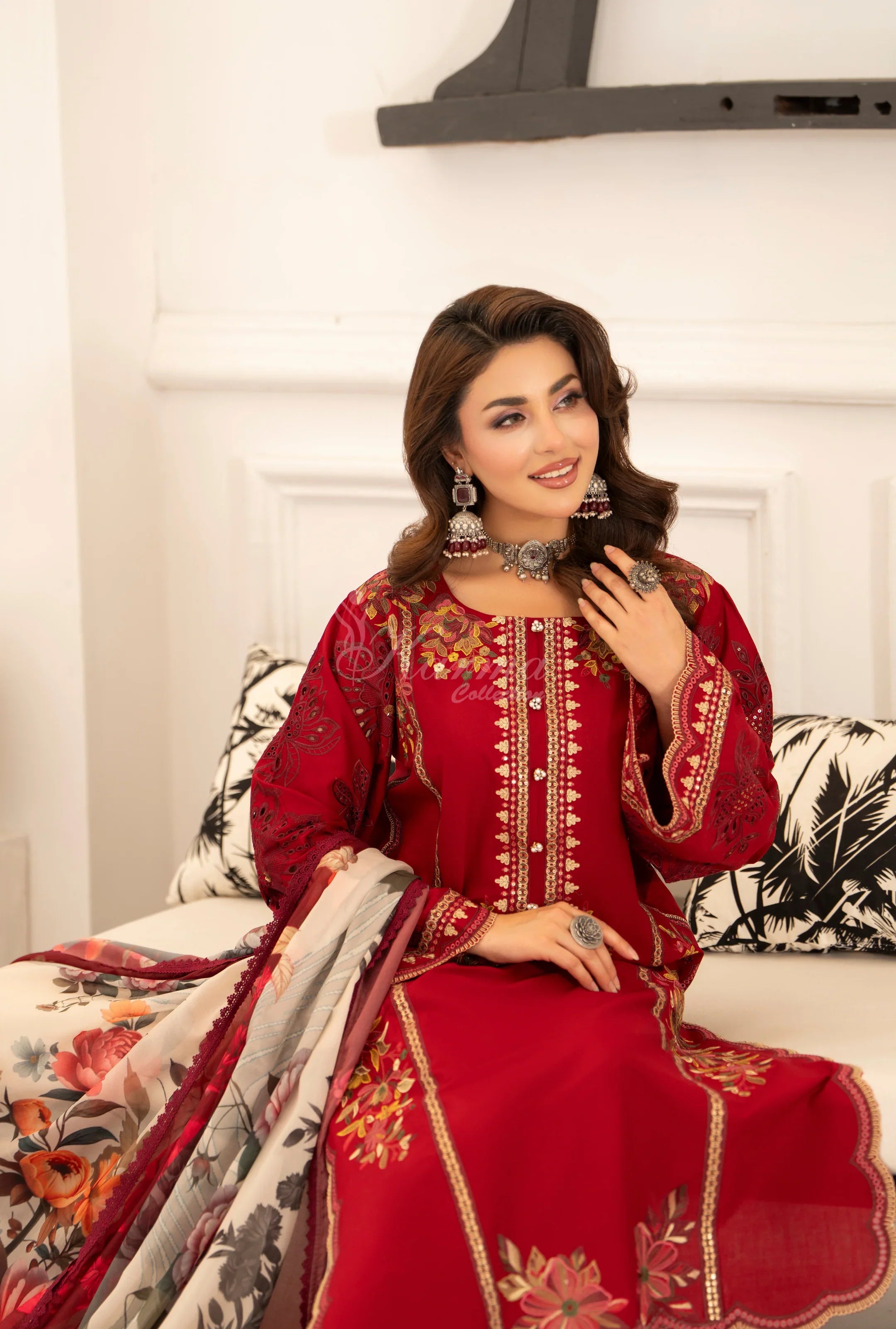 3pc Original karma collection kc1559 wine