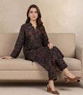 2pc co-ord set black floral outfit noore vol3
