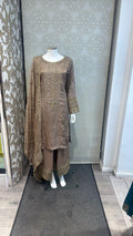 3pc Stone Beige Korean silk