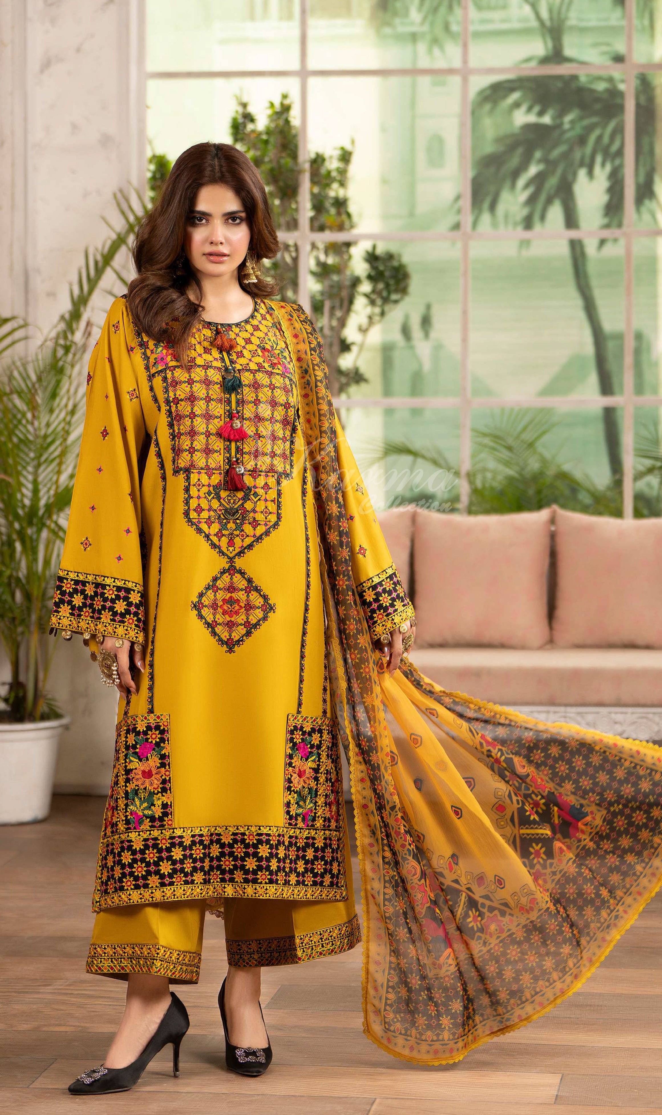 Original karma collection SAFFRON FOLK KC-1567 3pcs outfit