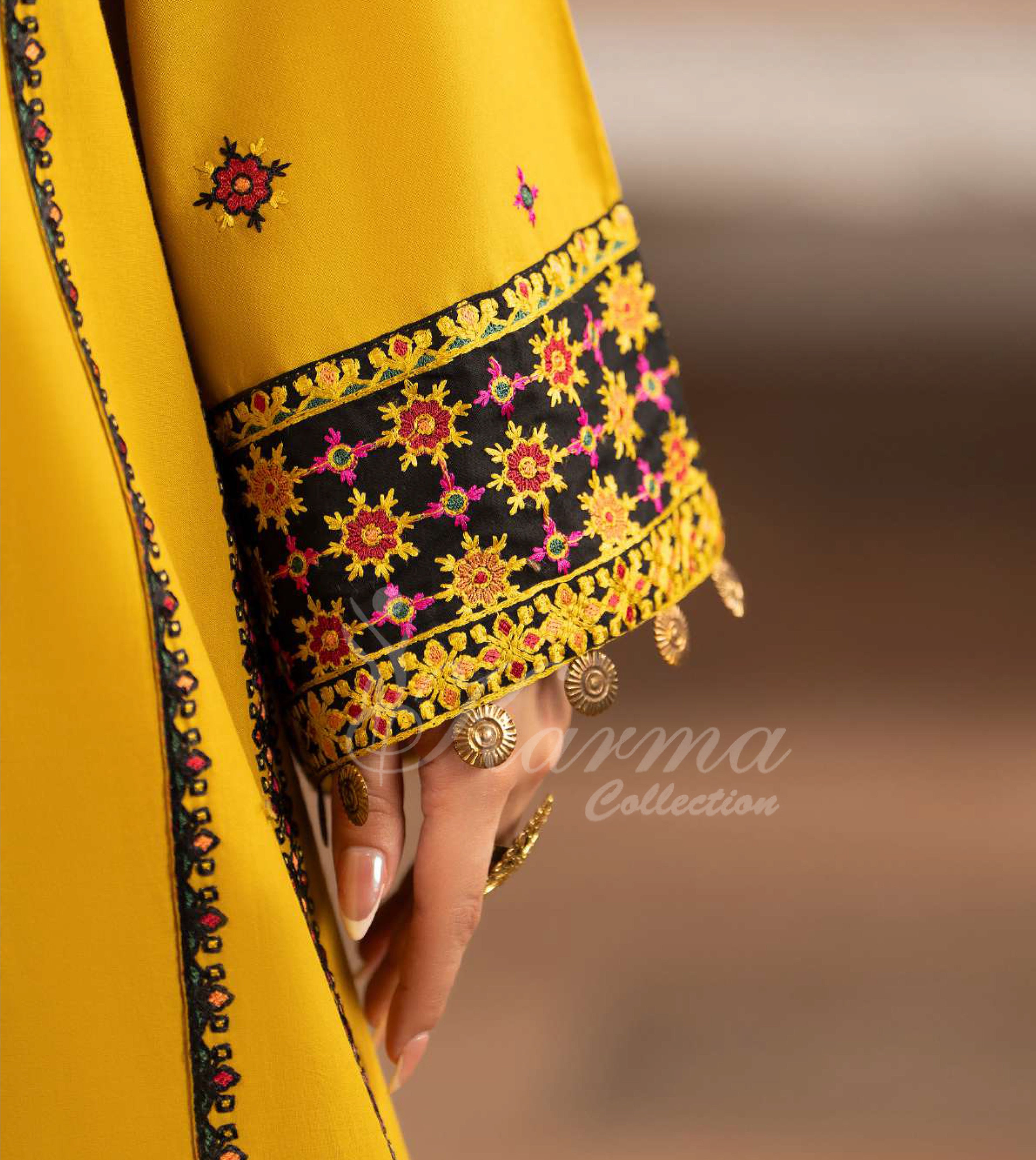 Original karma collection SAFFRON FOLK KC-1567 3pcs outfit