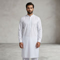 Plain White mens salwar kameez