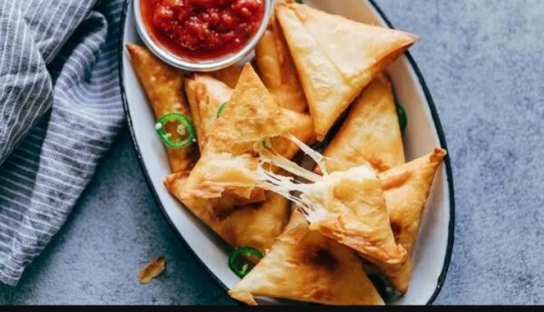 Chicken Cheese Samosa